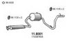 DAIHA 1743087288 Middle-/End Silencer